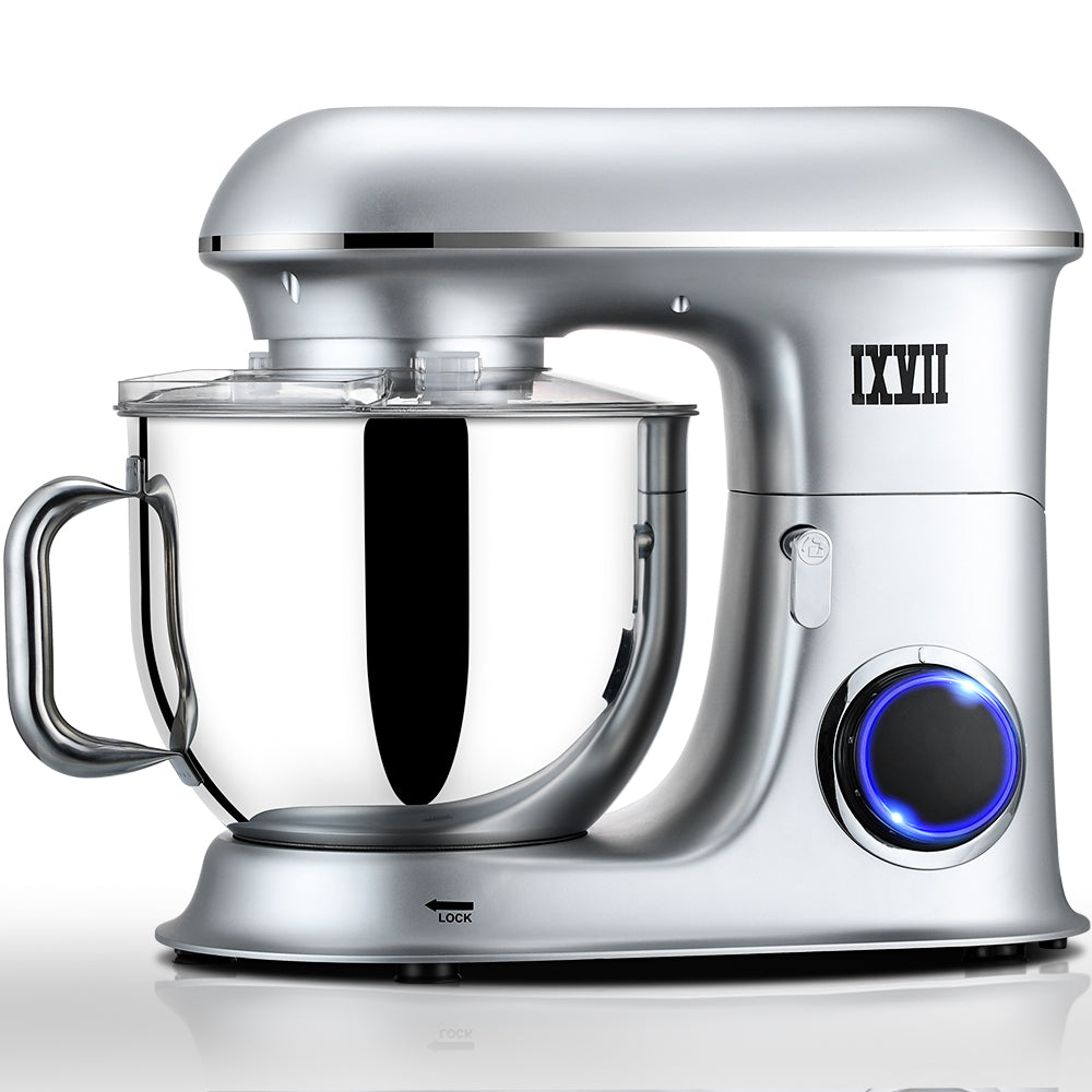 Stand Mixer for Kitchen, 7.4QT Bowl 6+0+P-Speed Tilt-Head 660W Kitchen Dough Mixer, Q11