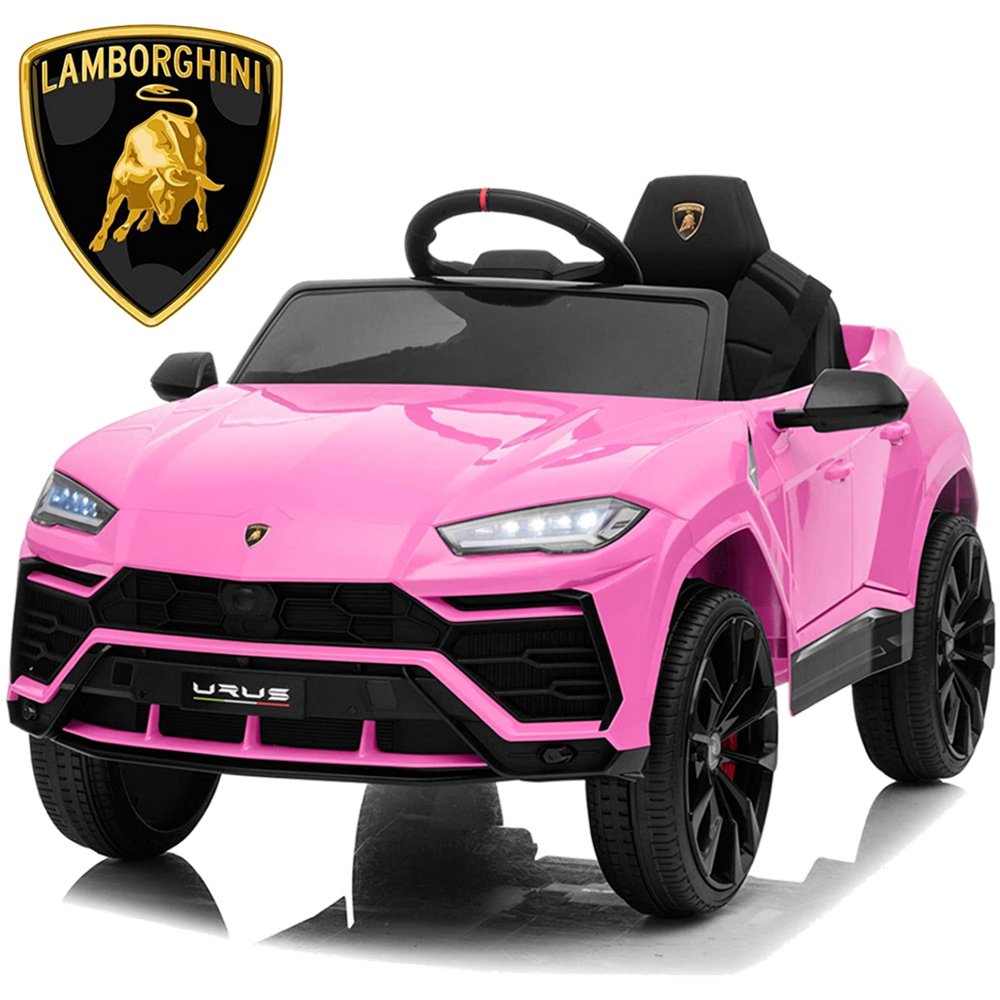 Ride on Toys for Kids, 12V Lamborghini Urus Ride on Car with Remote Control, Electric Vehicle for Girls Boys, 3 Speeds Ride on Car with LED Lights, MP3 Music, Horn, CL61